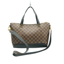 Load image into Gallery viewer, Louis Vuitton Hyde Park Leather Satchel Bag Brown