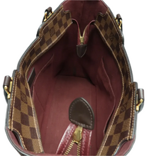 Load image into Gallery viewer, Louis Vuitton Jersey Damier Ebene Canvas Satchel Bag Brown