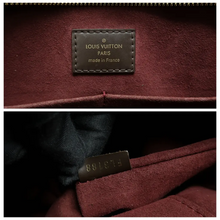 Load image into Gallery viewer, Louis Vuitton Jersey Damier Ebene Canvas Satchel Bag Brown