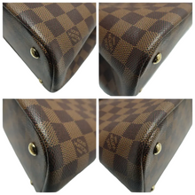 Load image into Gallery viewer, Louis Vuitton Kensington Damier Ebene Canvas Satchel Bag Brown
