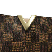 Load image into Gallery viewer, Louis Vuitton Kensington Damier Ebene Canvas Satchel Bag Brown