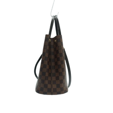 Load image into Gallery viewer, Louis Vuitton Damier Ebene Canvas Satchel Bag Brown