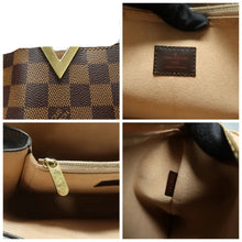 Load image into Gallery viewer, Louis Vuitton Kensington Damier Ebene Tote Bag Brown