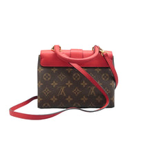Load image into Gallery viewer, Louis Vuitton Locky BB Coquelicot Monogram Satchel Bag Brown