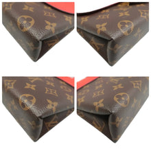 Load image into Gallery viewer, Louis Vuitton Locky BB Coquelicot Monogram Satchel Bag Brown