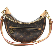 Load image into Gallery viewer, LOUIS VUITTON Loop Monogram Canvas Shoulder Bag Brown