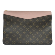 Load image into Gallery viewer, Louis Vuitton Monogram Canvas Clutch Brown