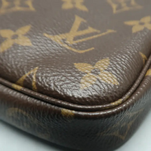 Load image into Gallery viewer, Louis Vuitton Monogram Canvas Clutch Bag Brown