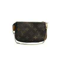 Load image into Gallery viewer, Louis Vuitton Monogram Canvas Clutch Bag Brown