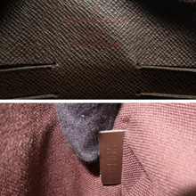 Load image into Gallery viewer, Louis Vuitton Saint Paui Damier Ebene Canvas Clutch Brown