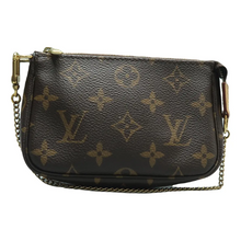 Load image into Gallery viewer, Louis Vuitton Monogram Canvas Clutch Bag Brown