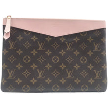 Load image into Gallery viewer, LOUIS VUITTON Daily Monogram Canvas Clutch Bag Bicolor