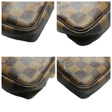 Load image into Gallery viewer, Louis Vuitton Billets Macao Damier Ebene Pochette Brown
