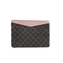 Load image into Gallery viewer, LOUIS VUITTON Daily Pouch Monogram Canvas Clutch Brown