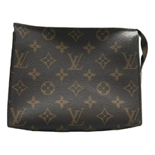 Load image into Gallery viewer, Louis Vuitton Toiletry 19 Pouch Monogram Canvas Clutch Brown