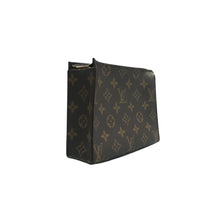 Load image into Gallery viewer, Louis Vuitton Toiletry 19 Pouch Monogram Canvas Clutch Brown