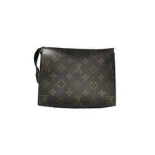 Load image into Gallery viewer, Louis Vuitton Toiletry 19 Pouch Monogram Canvas Clutch Brown