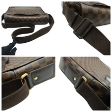 Load image into Gallery viewer, Louis Vuitton Damier Ebene Canvas Shoulder Bag Brown