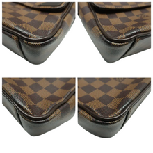 Load image into Gallery viewer, Louis Vuitton Damier Ebene Canvas Shoulder Bag Brown