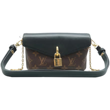 Load image into Gallery viewer, LOUIS VUITTON Padlock on Strap Monogram Canvas Shoulder Bag Brown
