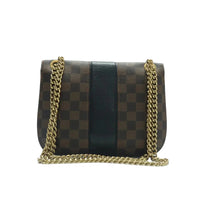 Load image into Gallery viewer, LOUIS VUITTON Wight Damier Ebene Canvas Shoulder Bag Brown