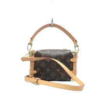 Load image into Gallery viewer, LOUIS VUITTON Side Trunk Monogram Canvas Satchel Bag Brown