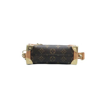 Load image into Gallery viewer, LOUIS VUITTON Side Trunk Monogram Canvas Satchel Bag Brown