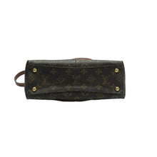 Load image into Gallery viewer, LOUIS VUITTON V Monogram Canvas Satchel Bag Brown