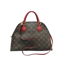 Load image into Gallery viewer, Louis Vuitton Alma B.N.B Monogram Canvas Satchel Bag Brown
