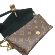 Load image into Gallery viewer, LOUIS VUITTON Padlock on Strap Monogram Canvas Shoulder Bag Brown
