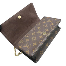 Load image into Gallery viewer, LOUIS VUITTON Lily Monogram Canvas Shoulder Bag Brown