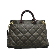 Load image into Gallery viewer, Louis Vuitton Monogram Canvas Satchel Bag Brown