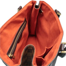 Load image into Gallery viewer, LOUIS VUITTON Uzes Daimer Ebene Canvas Satchel Bag Brown