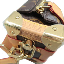 Load image into Gallery viewer, LOUIS VUITTON Side Trunk Monogram Canvas Satchel Bag Brown