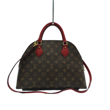 Load image into Gallery viewer, Louis Vuitton Alma BNB Monogram Canvas Satchel Bag Brown