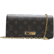 Load image into Gallery viewer, LOUIS VUITTON Lily Monogram Canvas Shoulder Bag Brown