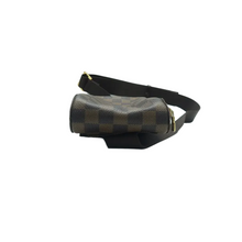 Load image into Gallery viewer, Louis Vuitton Damier Ebene Canvas Belt Bag Brown
