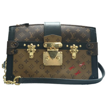 Load image into Gallery viewer, Louis Vuitton Soft Trunk Monogram Canvas Shoulder Bag Brown