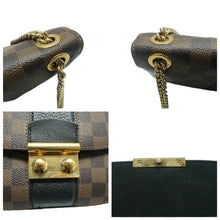 Load image into Gallery viewer, LOUIS VUITTON Wight Damier Ebene Canvas Shoulder Bag Brown