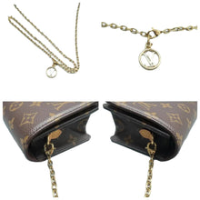 Load image into Gallery viewer, LOUIS VUITTON Lily Monogram Canvas Shoulder Bag Brown