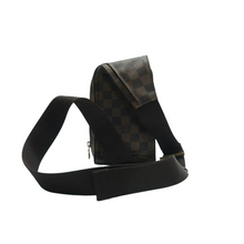 Load image into Gallery viewer, Louis Vuitton Damier Ebene Canvas Belt Bag Brown