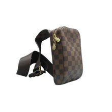 Load image into Gallery viewer, LOUIS VUITTON Geronimos Damier Ebene Canvas Crossbody bag Brown