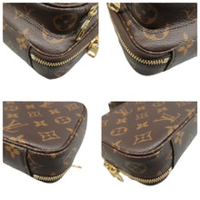 Load image into Gallery viewer, Louis Vuitton Utility Monogram Canvas Satchel Bag Brown