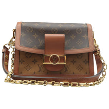 Load image into Gallery viewer, Louis Vuitton Dauhpine Monogram Canvas Shoulder Bag Brown