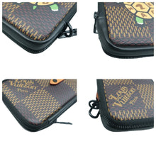 Load image into Gallery viewer, Louis Vuitton  X NIGO Giant Damier Ebene Shoulder Bag Brown