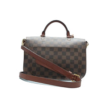 Load image into Gallery viewer, Louis Vuitton Beaumarchais Damier Ebene Canvas Satchel Bag Brown