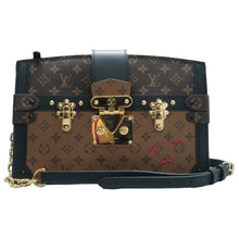 Load image into Gallery viewer, Louis Vuitton Trunk Clutch Monogram Canvas Shoulder Bag Brown