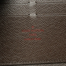 Load image into Gallery viewer, Louis Vuitton Damier Ebene Canvas Wallet Brown