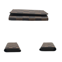 Load image into Gallery viewer, Louis Vuitton Damier Ebene Canvas Wallet Brown