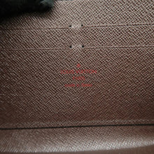 Load image into Gallery viewer, LOUIS VUITTON Damier Ebene Canvas Zippy Wallet Brown